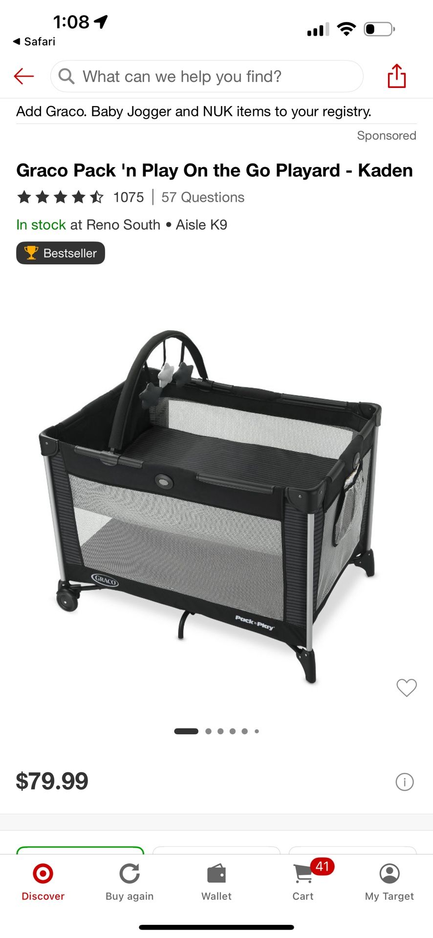Graco Playpen 