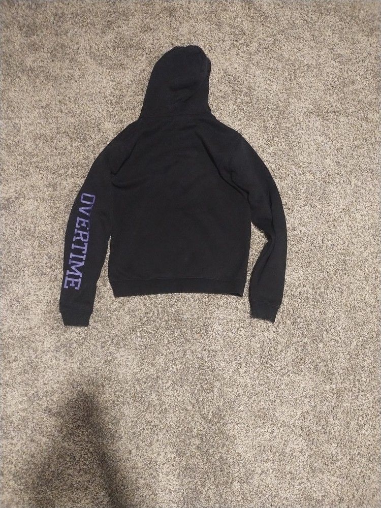 Purple/Black Overtime Hoodie