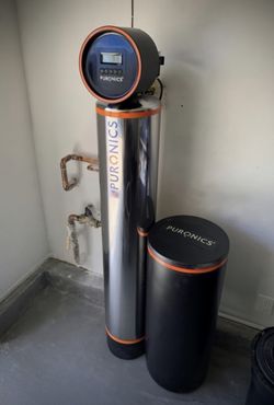 Puronics Whole House Water Softener System Single Tank + Alkaline RO