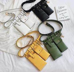 Leather Fanny pack all colors available