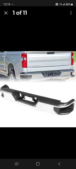 2019-2023 Silverado / Sierra  New Rear Chrome Bumper 