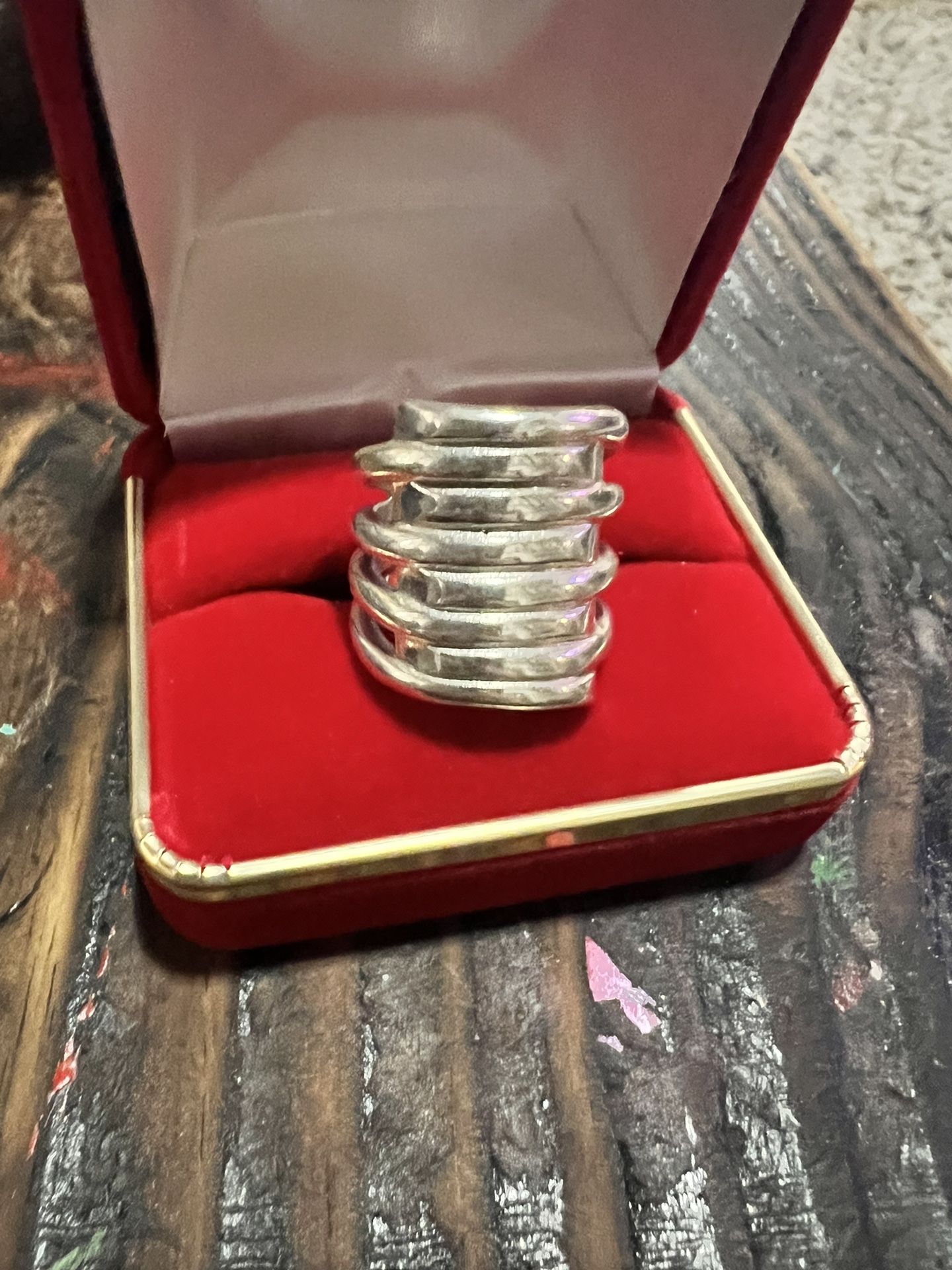 Big and Bold Sterling ring