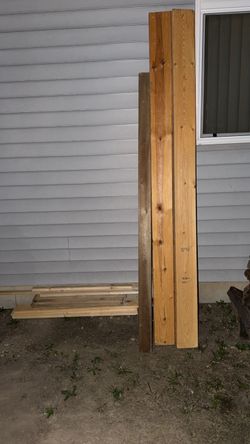 Assorted Lumber Wood Boards 2x6 , 2x4