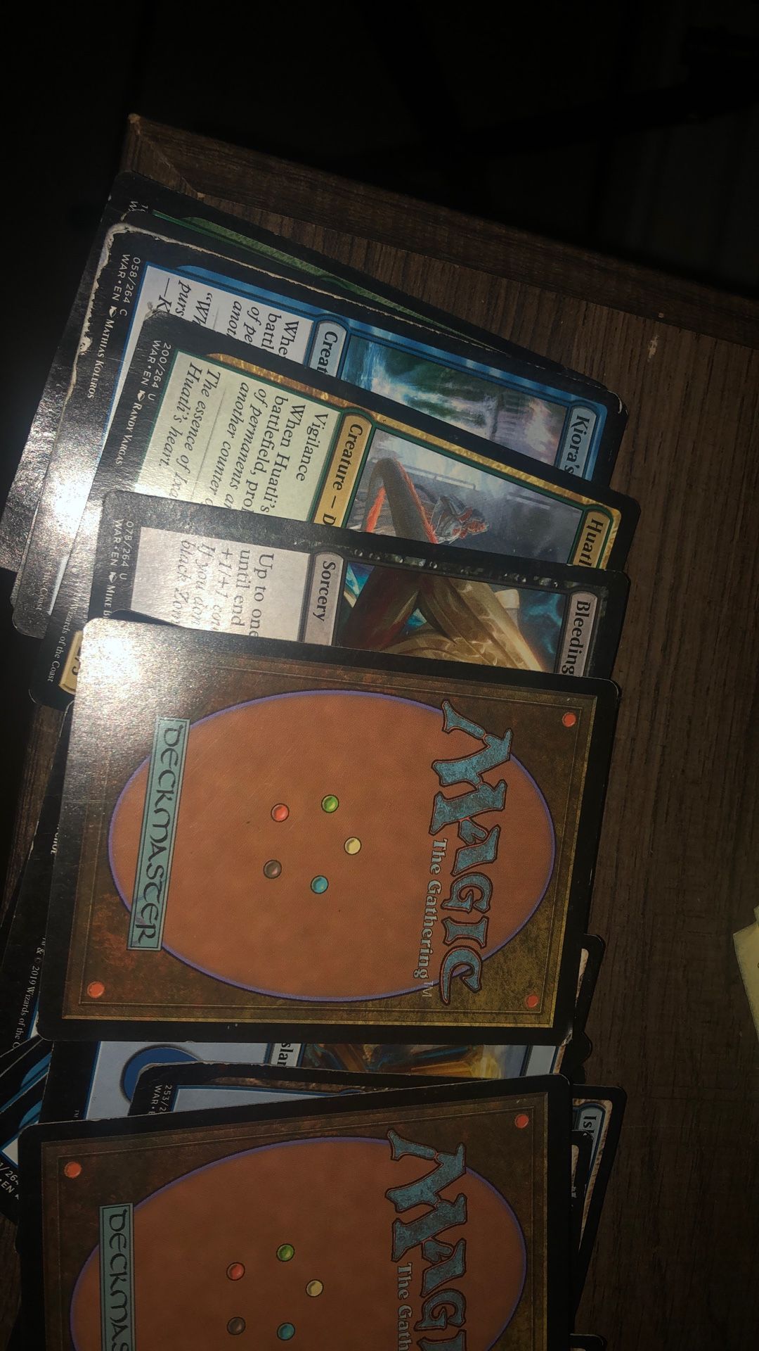 Magic ungraded cards