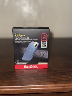 Sandisk Extreme Portable SSD 2tb