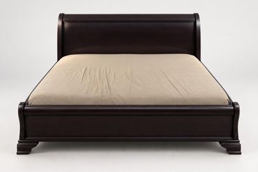 King Bedroom Set - Dark Espresso Wood
