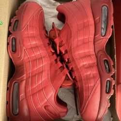 Air Max 95 Red Size 9 1/2 $80