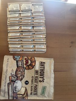 Active yeast 39 packets 7g per packet