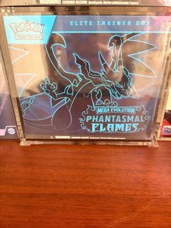 Pokémon TCG Mega Evolution Phantasmal Flames Elite Trainer Box