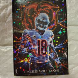 Custom Caleb Williams Card  AND a Loveland, Williams, & Odunze Card. 