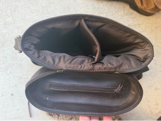 Fur lined wine carrier