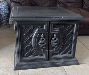 End Table / Nightstand / accent cabinet vintage Side table (2)  / cabinet (2) all are different