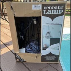 Brand New Black Pendant Light