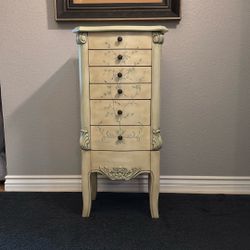 Real Wood Jewelry Armoire/Cabinet $65/OBO  Very Clean, 