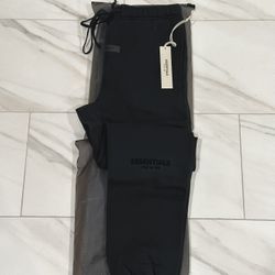 Fear of God Essentials Sweatpants Limo Black Size XL  