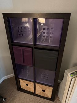 IKEA Cube Storage + Bins
