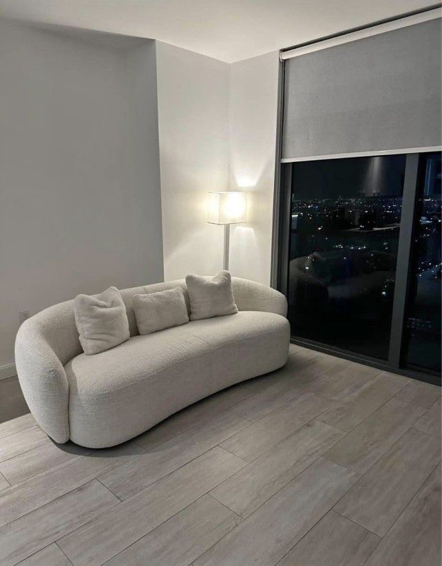 White Living Room Sofa