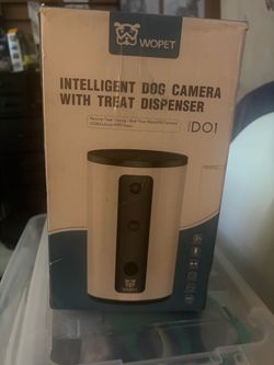 Wopet D01 Dog Camera with Treat Dispenser