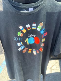 Disney 100th Anniversary black cotton t-shirt