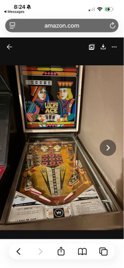 Vintage pinball machine