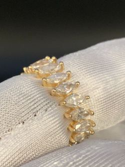 10KT GOLD STONE RING #36093