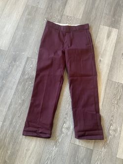 Dickies 874 work pants maroon 32 x 30