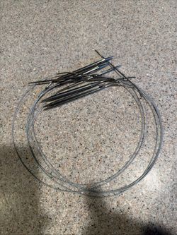 Knitting  Needles Nylon BOYE, Stainless Steel with wire  LOT 4 mix Lot
