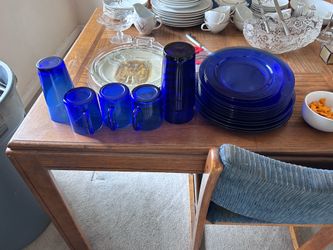 Blue Dish Set