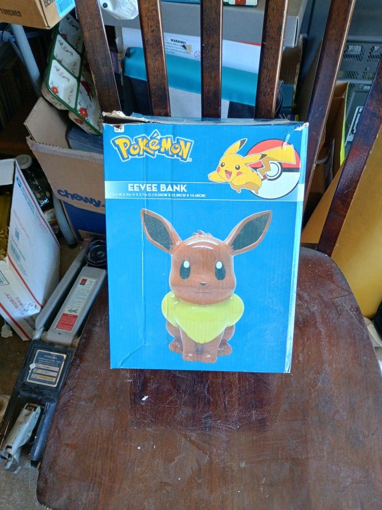 Pokemon Eevee Coin/Piggy Bank