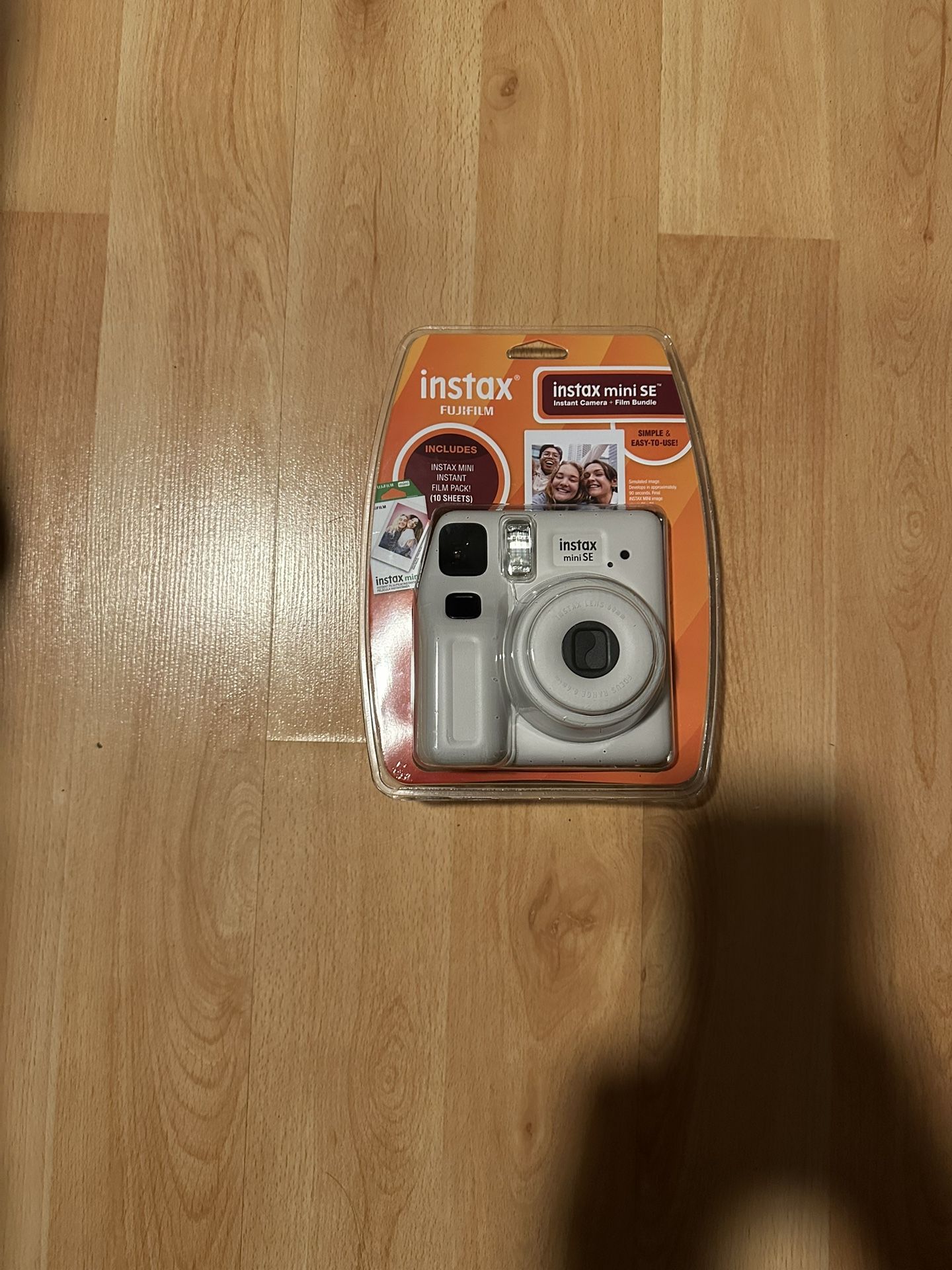 Brand New Instax Mini SE Color Nude With Instant Film Pack