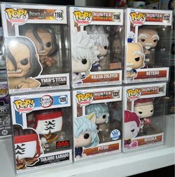 ANIME FUNKO POPS - STARTING AT $10