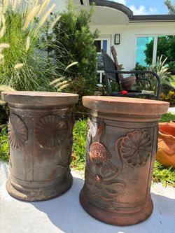 Terra Cotta Plant Stands