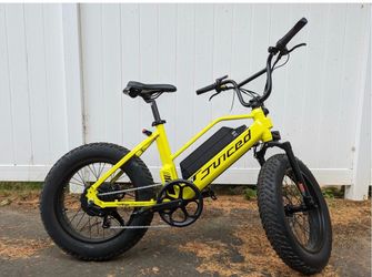 Fat tired bmx ebike same as juiced rip racer