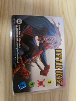 Invincible OverPower Card Game Battle Beast