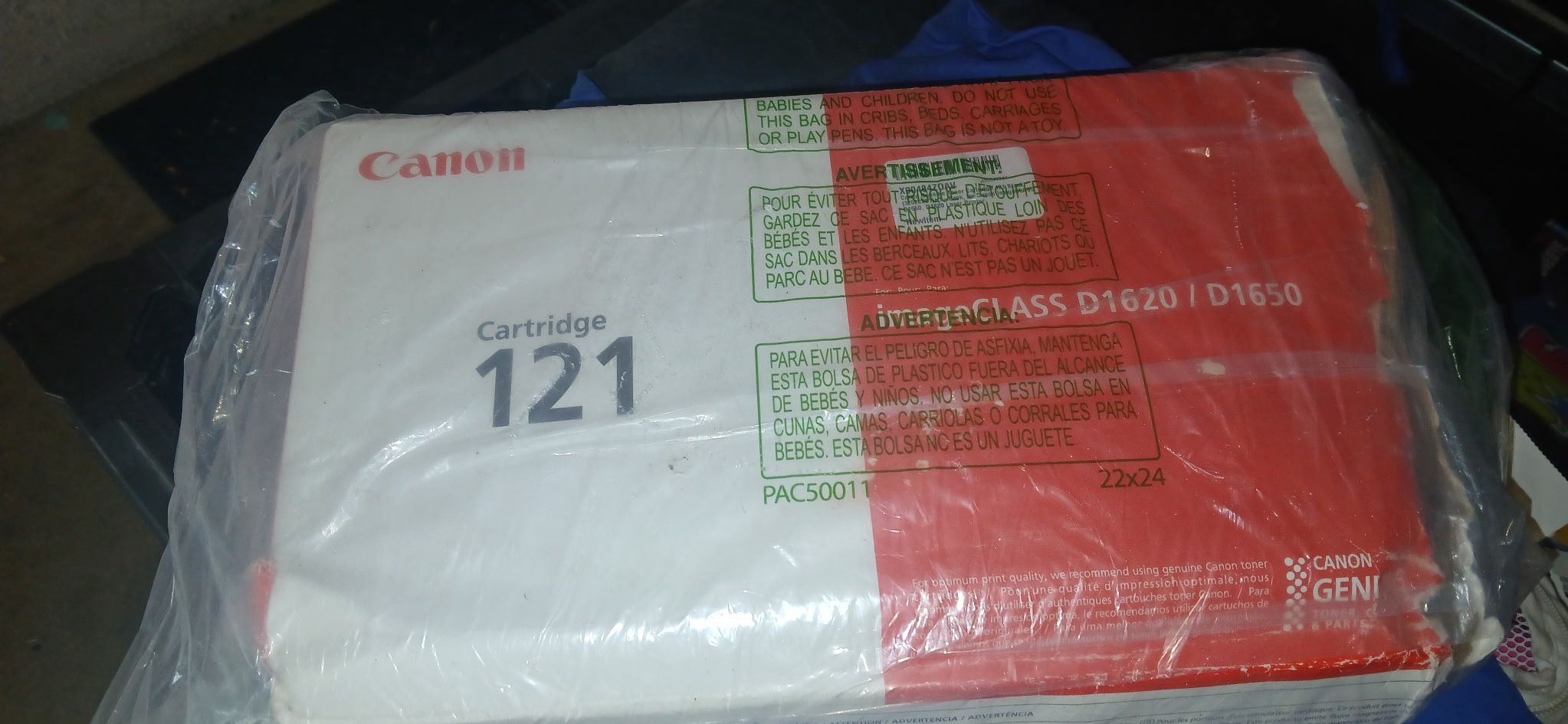 Canon 121 Cartridge Brand New 