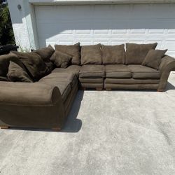 Free Delivery-  Large Kevin Charles Sectional