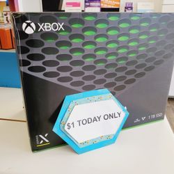 Xbox Series X Gaming Console- $1 Today Only