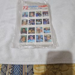 1983 FLEER BASEBALL STAMPS 4 PK  288 STAMP CARDS $40