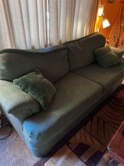 Comfy Green Couch
