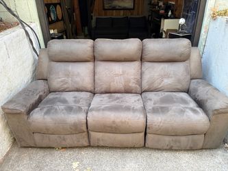 Brown Microfiber Recliner