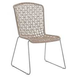 Carmel Hazelnut Outdoor Side Chair