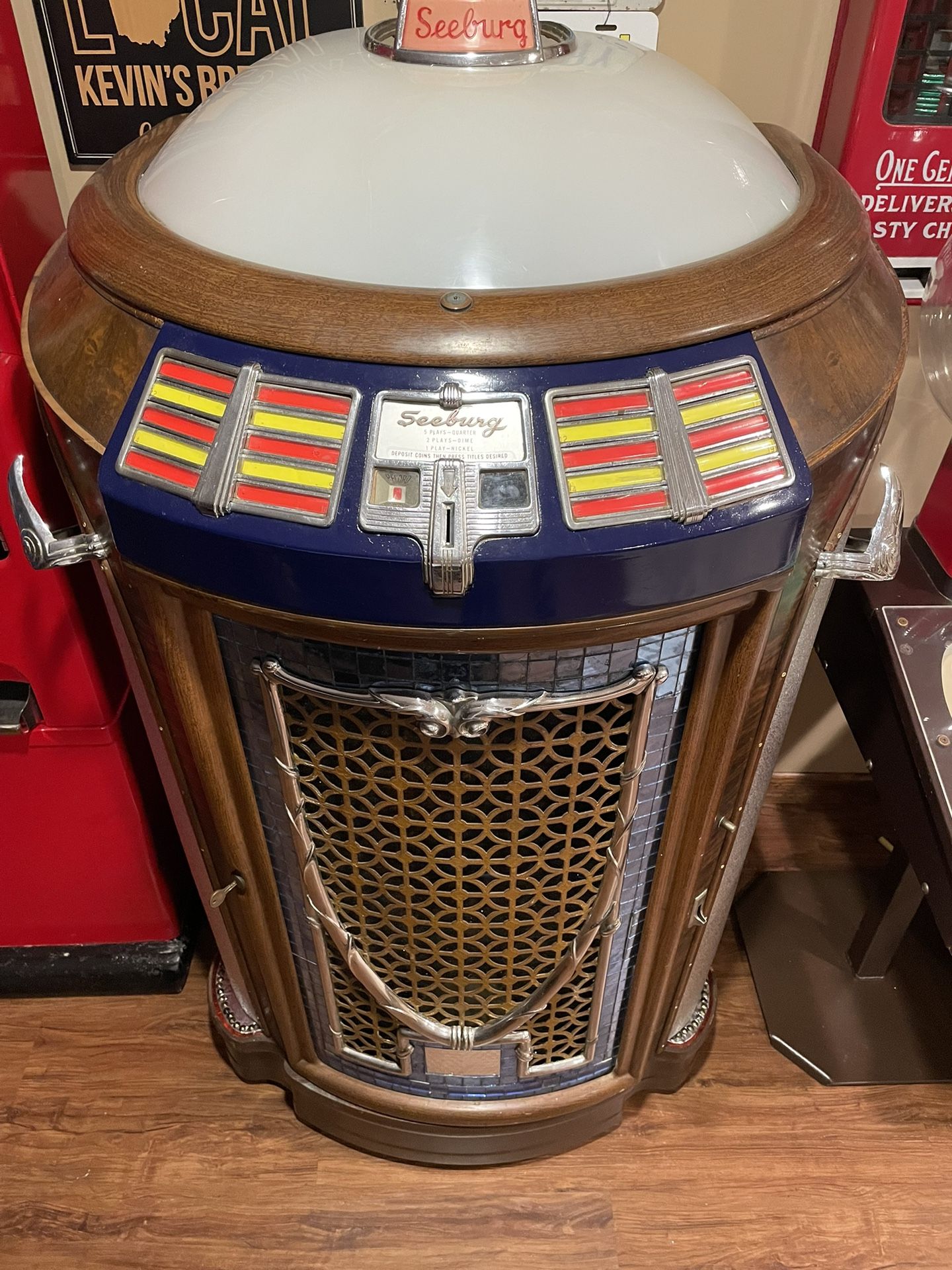 Seeburg 146,147,148 “TRASHCAN” Jukebox Parts