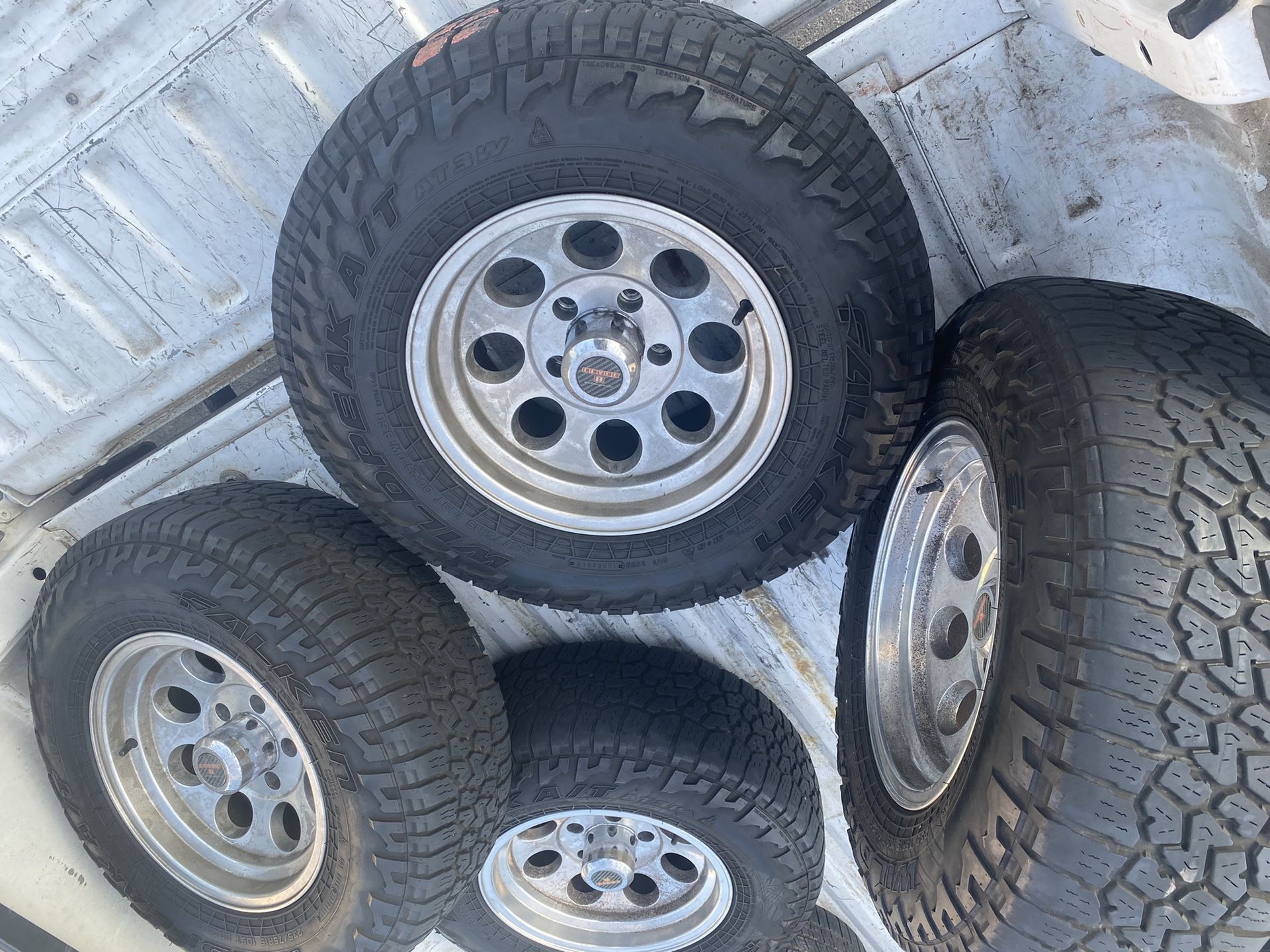Wheels And Tires Bolt Pattern 5x127 Or 5x5 Fit Chevrolet Silverado
