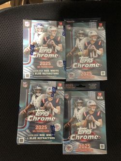 2025 Tools Chrome Football Value Box And Hangers