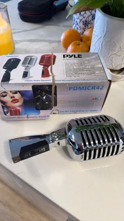 Retro Condenser Mic