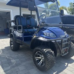 Like new 2023 ICON I40 Golf Cart - Midnight Blue- ONLY 53 Hours