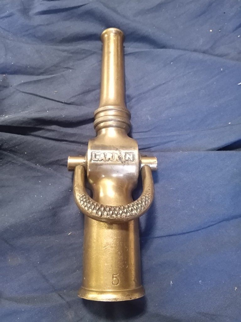 Antique Brass Larkin Fire Nosel