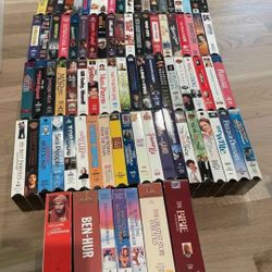 Mystery Vhs Lot More Than 80 
