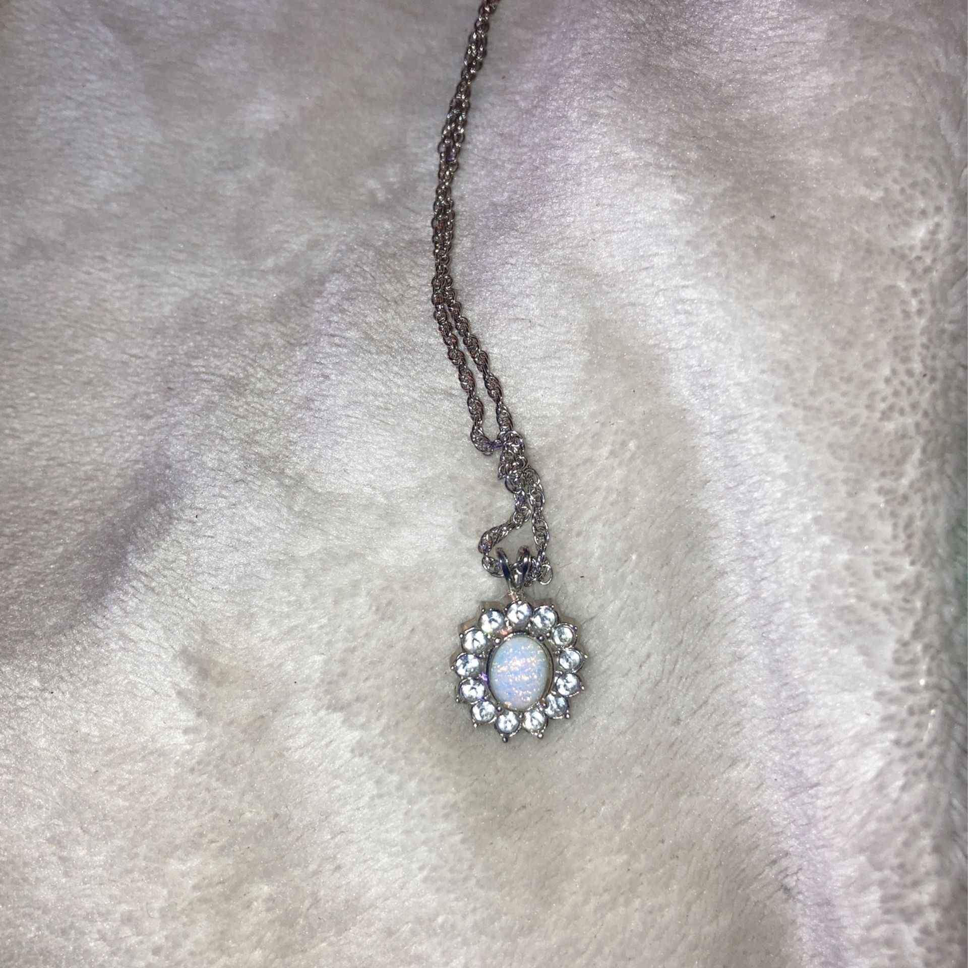 Opal Avon Vintage Necklace