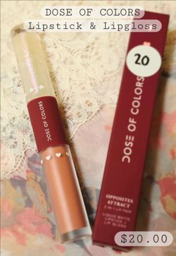Dose of Colors Opposites Attract 2-in-1 Lip Pair